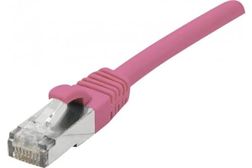 Connect 20 m Full Copper RJ45 Cat. 6 F/UTP LSZH, snagless, Patch Cord – Pink