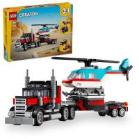 LEGO 31146 Creator 3-in-1 Tieflader mit Hubschrauber (31146)