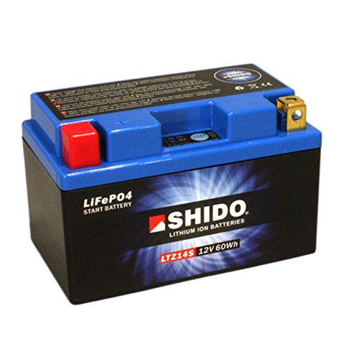 Batterie Shido Lithium LTZ14S/YTZ14S, 12V/11,2AH (Maße: 150x87x110) für KTM Adventure 990 Baujahr 2010