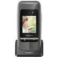 emporiaONE - Feature Phone - microSD slot - LCD-Anzeige - 240 x 320 Pixel - rear camera 2 MP - Silber, Space-grau