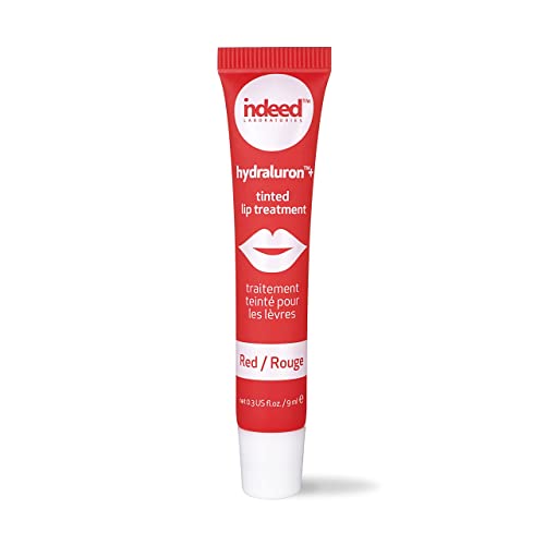 Indeed Labs Hydraluron + getönte Lippenpflege, rot, 9 ml