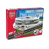 New Arsenal Football Emirates Stadium Replica Fun Home Ground 3D Puzzle Game by Arsenal F.C.