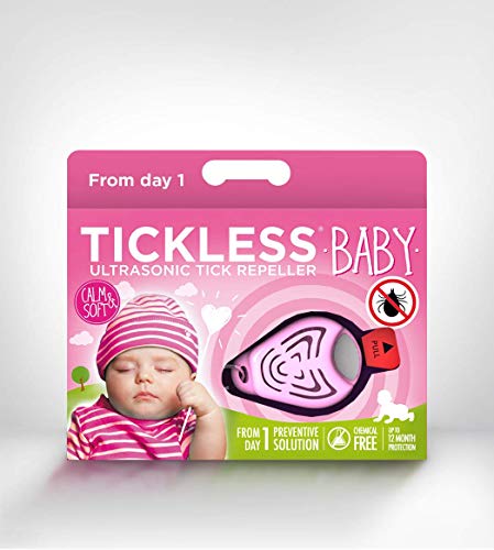 Tickless-Baby - Ultraschall Zecken und Floh Abwehr, Rosa