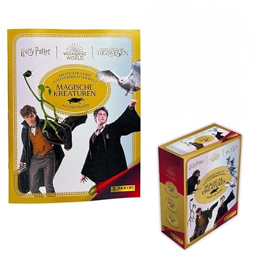 Harry Potter Sticker-Guide - Magische Kreaturen (Box-Bundle)
