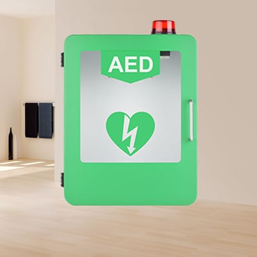 AED-Wandhalterung Für Tragbare Schränke Automatischer Schließfach Für Externe Defibrillatoren Defibrillator-Erste-Hilfe-Set Für Die Krankenpflege Zu Hause Und Im Büro
