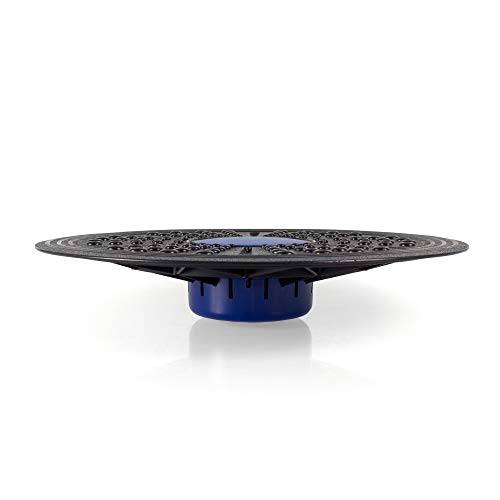 AFH-Webshop Balance Board mit Koordination-Basis | Koordinationskreisel schwarz/blau, 40cm