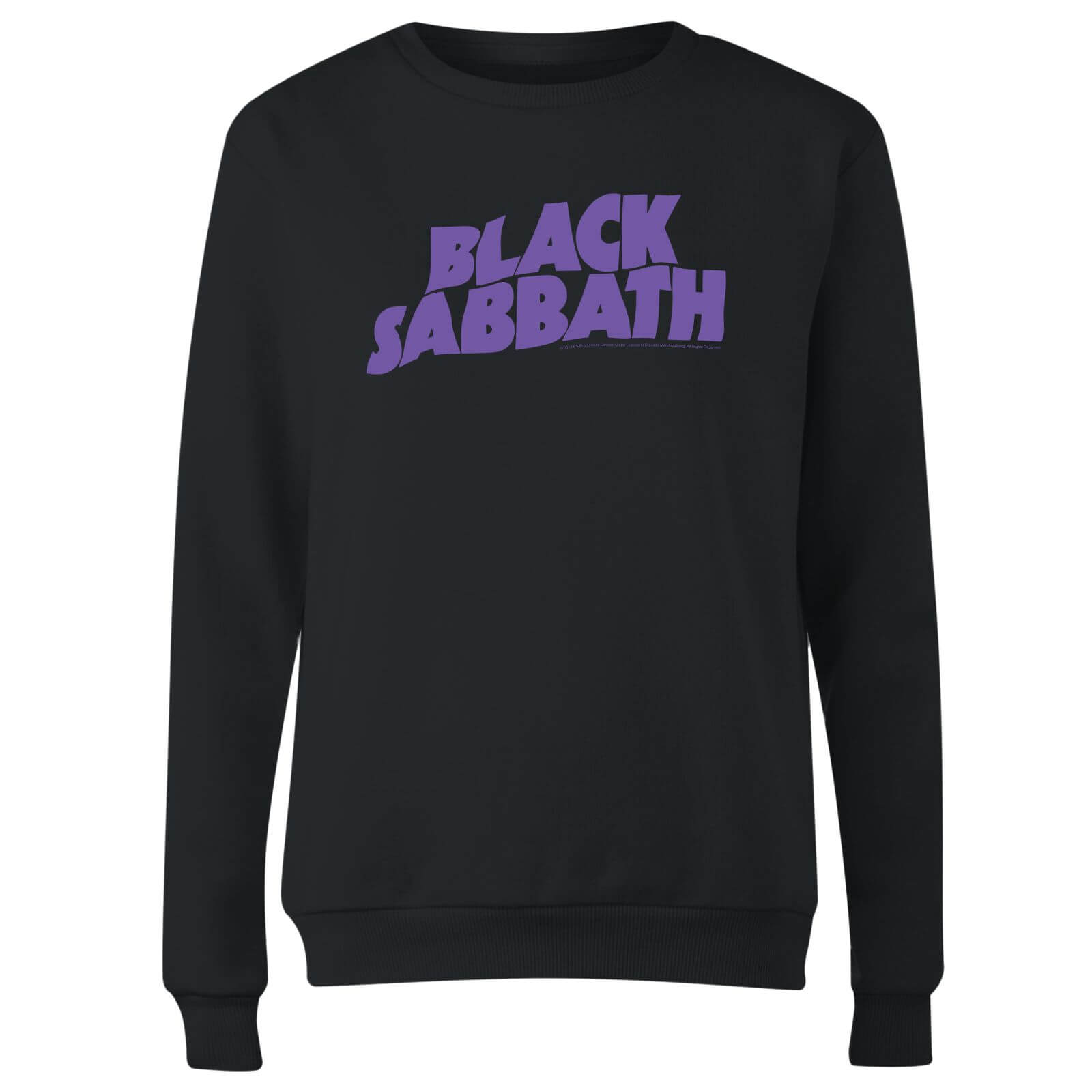 Black Sabbath Logo Damen Sweatshirt - Schwarz - XS - Schwarz 4