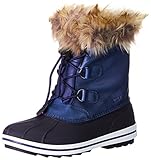 CMP Unisex Kinder Kids Anthilian Snow Boot Wp Walking Shoe, Black Blue, 36 EU