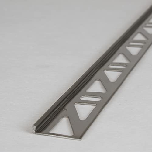 Fliesenabschlussprofil | Aluminium | Länge 2,5 m | Breite 23 mm | Fliesenprofil