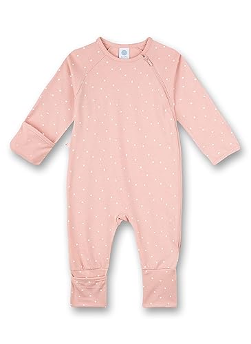 Sanetta Baby-Mädchen Strampler rosa Kleinkind-Schlafanzüge, Silver pink, 068