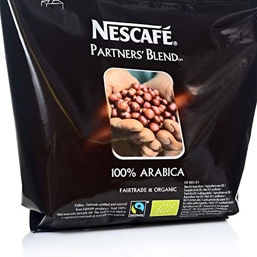 Nestle Nescafe Partners Blend Instantkaffee 12 x 250g - Fairtrade und 100% Arabica, löslicher Kaffee für Vendingautomaten (ehemals Santa Rica)