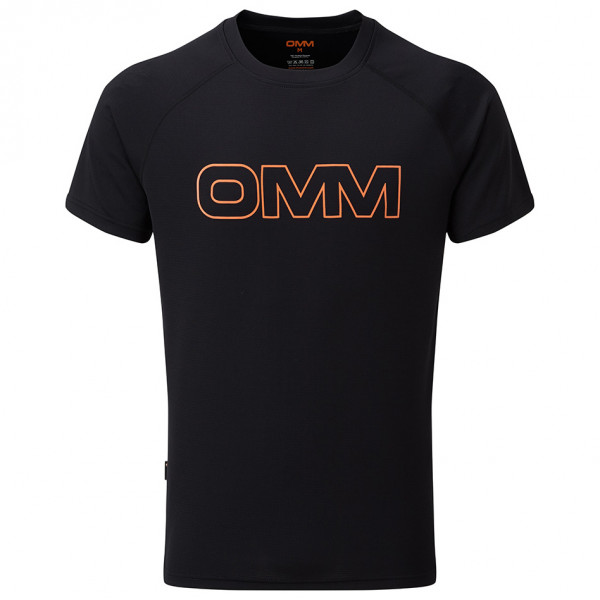 OMM - Bearing Tee S/S - Funktionsshirt Gr XL schwarz
