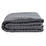 vendome Therapiedecke Gravitas Deluxe, weiche Gewichtsdecke für Erwachsene, 8,5kg schwere Bettdecke mit abnehmbarem Supersoft Bezug 150x200cm, Weighted Blanket