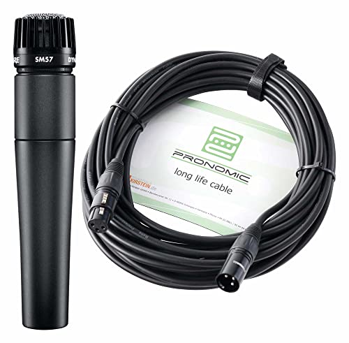 Shure SM57-LCE Mikrofon Set inkl. XLR-Mikrofonkabel