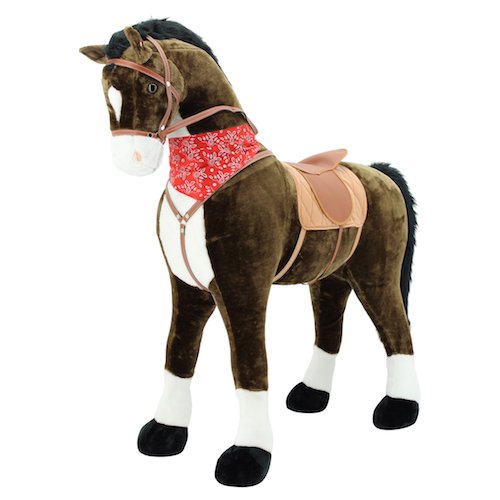 Sweety Toys 9046 Plüsch Pferd XXL Giant Riesen Stehpferd Reitpferd