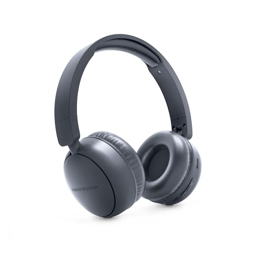 Energy Sistem HeadTuner Bluetooth-Kopfhörer mit UKW-Radio, 100 % recyceltes Kunststoff, MP3-Player und Micro-SD-Player, Bluetooth-Technologie, Schwarz