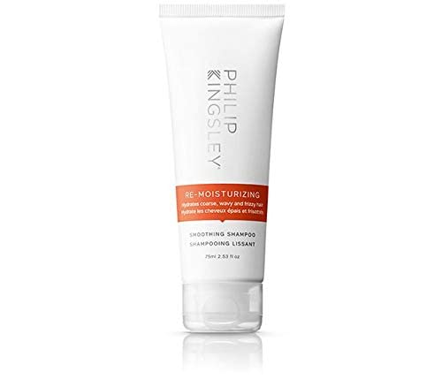 Philip Kingsley Re-Moisturizing Shampoo Hydrating for Curly, Frizzy, Dry, Wavy  Hair, Hydrates and Smooths, 75 ml