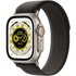 Watch Ultra (49mm) GPS+4G Titan mit Trail Loop Armband (S/M) schwarz/grau