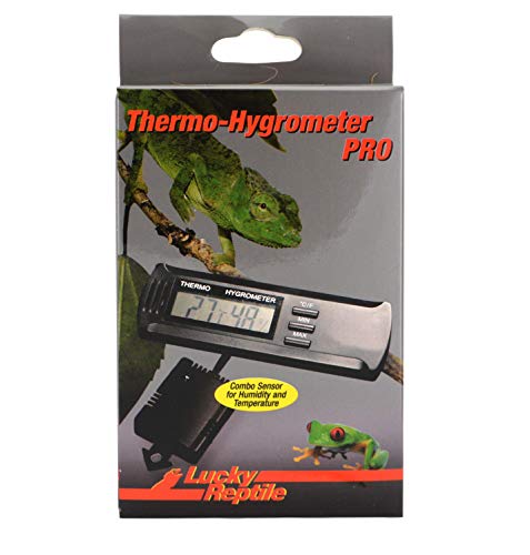Lucky Reptile LTH-32 Thermometer und Hygrometer Pro, elektronisch mit Fernfühlern