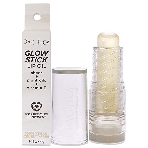 Pacifica Glow Stick Lippenöl – Clear Sheer For Women 4 g Lippenöl