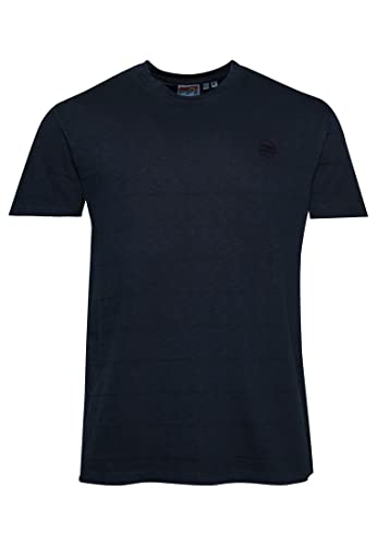 Superdry Herren Camiseta estampada Businesshemd, Eklipse Navy, L