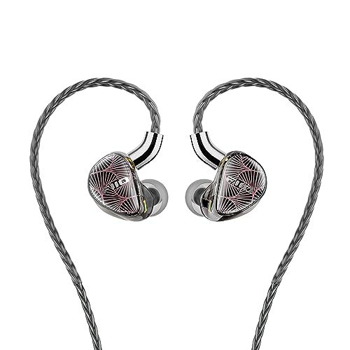 FiiO FX15 HiFi Stereo Kopfhörer 4EST+1DD+1BA Tribrid-Technologie In-Ear-Monitor mit MMCX austauschbarem Kabel