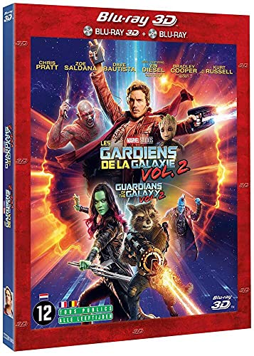 Guardians Of The Galaxy Volume 2 - Exklusiv FNAC Steelbook / Includes 3D + 2D Version incl. COLLECTOR ET LIVRET 120 PAGES - Blu-ray