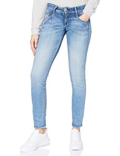 Herrlicher Damen Gila Slim Organic Denim Jeans, Faded Blue 666, W24/L30