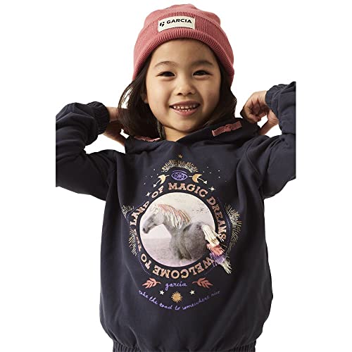 Garcia Kids Mädchen Sweater Sweatshirt, Mood Indigo, 104/110