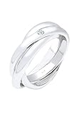 Elli Premium Ring Damen Verlobungsring Diamant 0.03 ct. in 925 Sterling Silber