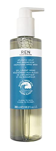 REN Clean Skincare Atlantic Kelp und Magnesium Energising Handwäsche, 300 ml (Verpackung kann variieren)