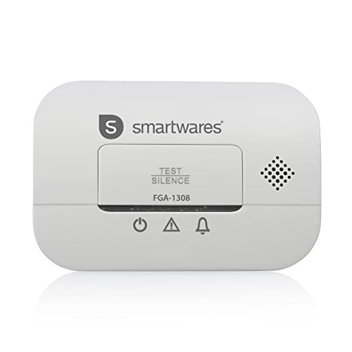 Smartwares FGA-13081 Gasmelder batteriebetrieben detektiert Kohlenmonoxid