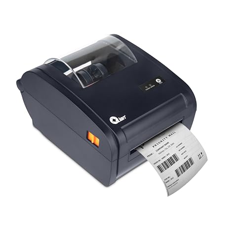 Qian USB Bluetooth 110 110mm Thermo-Etikettendrucker TPV POS Automatischer Schnitt ESC/POS, Geschwindigkeit 160 mm/s | Treiber Windows, Linux, Mac | App iOS, Android | Bluetooth-Verbindung