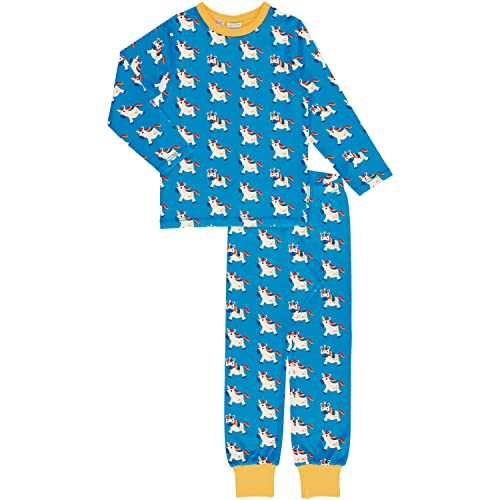 Maxomorra Pyjama Schlafanzug mit Einhörnern Tales UNICORNGr. 146/152