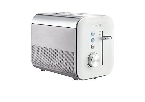 Breville VTT676X 2 Scheiben Toaster, Steel, Weiß