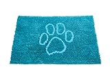 Dog Gone Smart Schmutzige Hunde-Fußmatte aus Mikrofaser – schlammige Matten für Hunde – super saugfähige Hundematte hält Pfoten und Böden sauber – maschinenwaschbare Haustier-Türteppiche mit