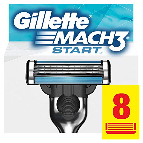 Gillette Mach 3 Start Ersatz Rasierhobel – 8 Stück