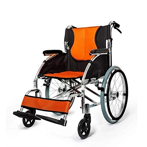Rollstuhl Leichter Rollstuhl Faltbarer Rollstuhl Manueller Faltrollstuhl Ultraleichter älterer Reisebehinderter älterer Trolley Scooter Selbstfahrende Rollstühle