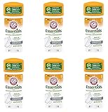 Arm & Hammer Essentials Natural Deodorant, Unscented - 2.5 Oz, 6 Pack by Arm & Hammer