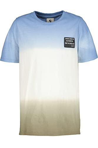 Garcia Kids Jungen Short Sleeve T-Shirt, Canal Blue, 140/146