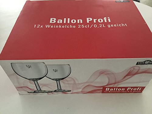 Van Well | Weinglas Ballon Profi 0,2L /-/ 25,0CL 12er Set