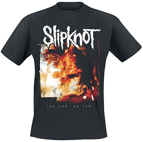 Slipknot The End, So Far Group Star Männer T-Shirt schwarz XXL 100% Baumwolle Band-Merch, Bands