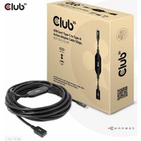 Club 3D - USB-Kabel - USB-C (M) bis USB Typ A (W) - USB 3.1 Gen 1 - 0.9 A - 10 m - aktiv
