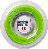 Wilson Unisex Adult Sensation Reel Tennissaite, Neon Green, 16 G EU