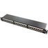 LogiLink NP0061 24 Port Patch-Panel 483mm (19 ) CAT 6a 1 HE