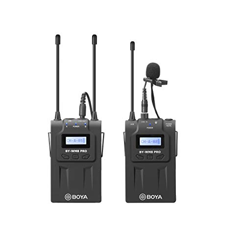 Boya UHF-Sender mit Lavalier K1 1TX 1RX
