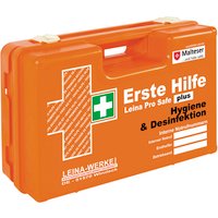 LEINA-WERKE Erste-Hilfe-Koffer »Pro Safe plus«, BxL: 40 x 15 cm, orange