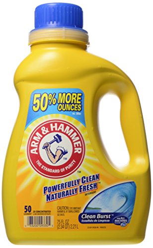 Arm and Hammer He Liquid Laundry Detergent - 75 Oz - Clean Burst - 50 Loads by Arm & Hammer