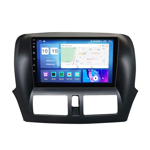 Android 12 Autoradio Stereo Für Besturn X80 2013-2016 10 Zoll Touchscreen Mit GPS Navigation Unterstützung Carplay Android Auto Bluetooth WiFi USB Rückfahrkamera + Lenkradsteuerung (Color : A, Size