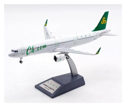 Ferngesteuertes Flugzeug 1:200 Aviation AV2052 Spring Airlines Airbus A321NEO Druckgussflugzeug Jet Modell B-30EU Mit Ständer